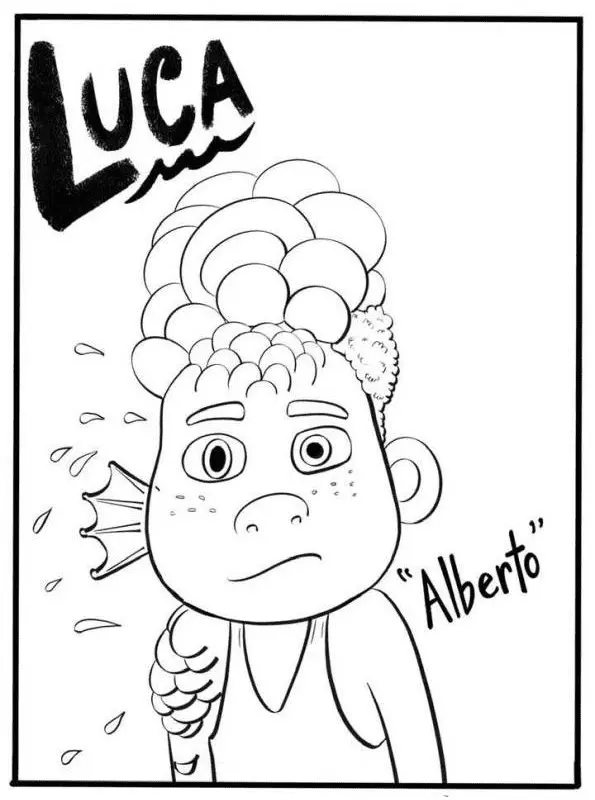 Desenhos de Luca Para Colorir 118