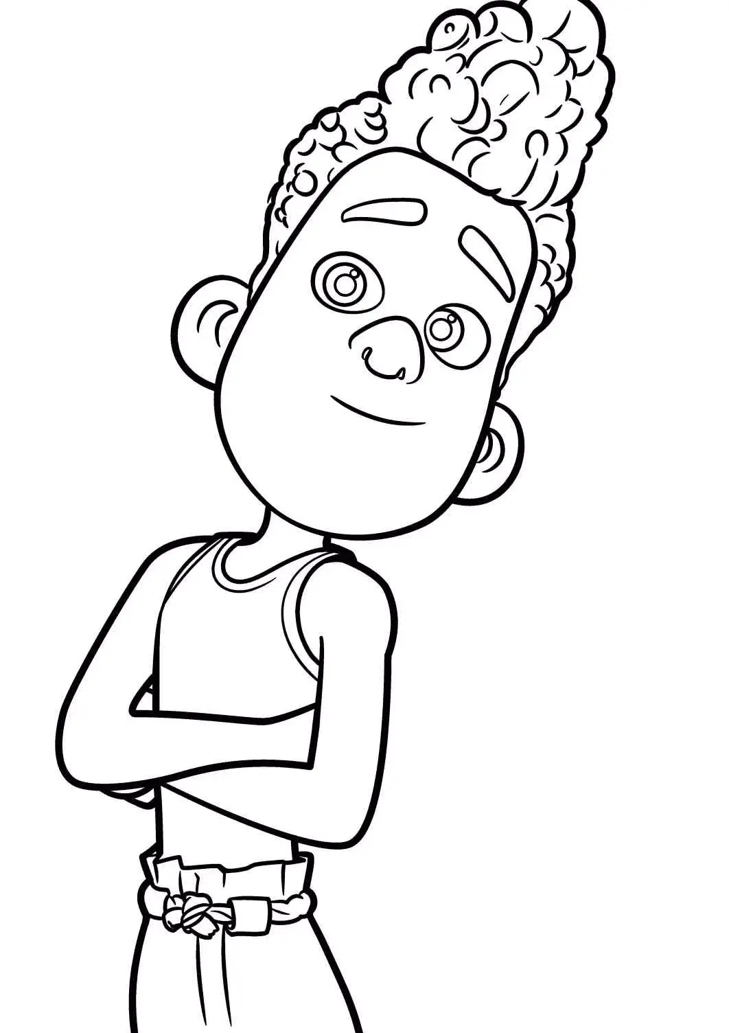 Luca Coloring Pages 50