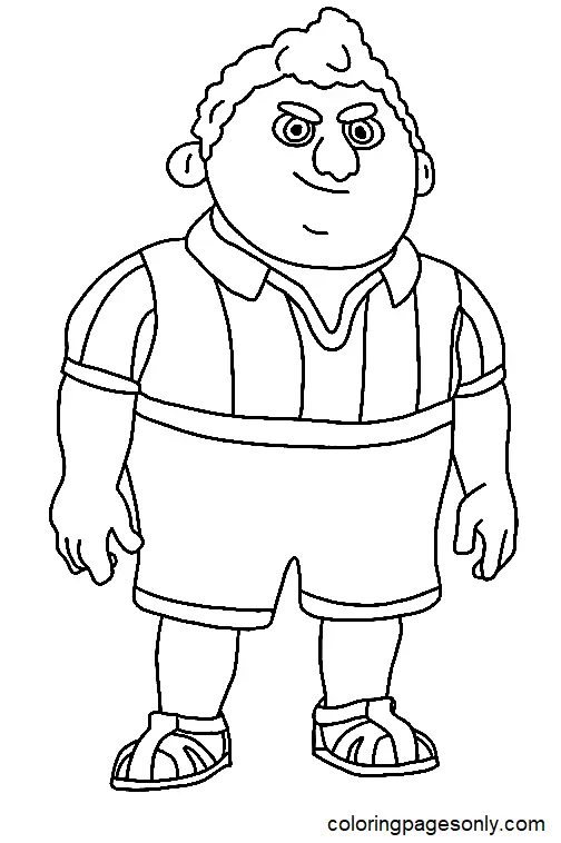 Luca Coloring Pages 56