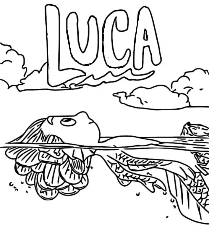 Luca Para Colorear 70