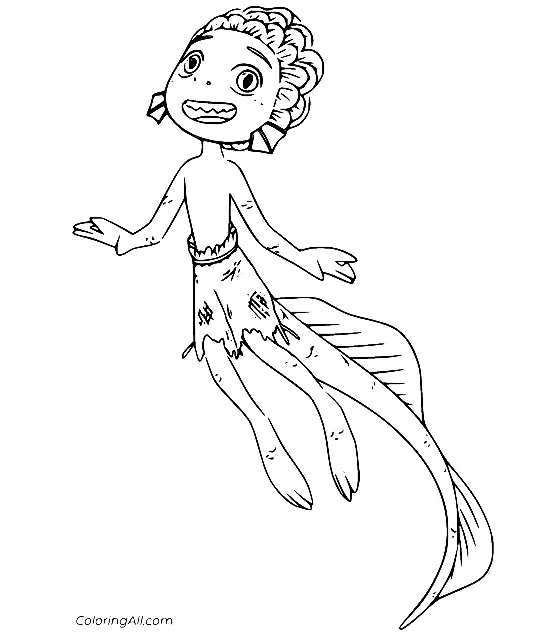 Luca Coloring Pages 71