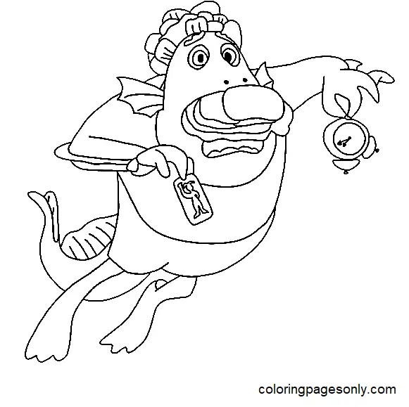 Luca Coloring Pages 91