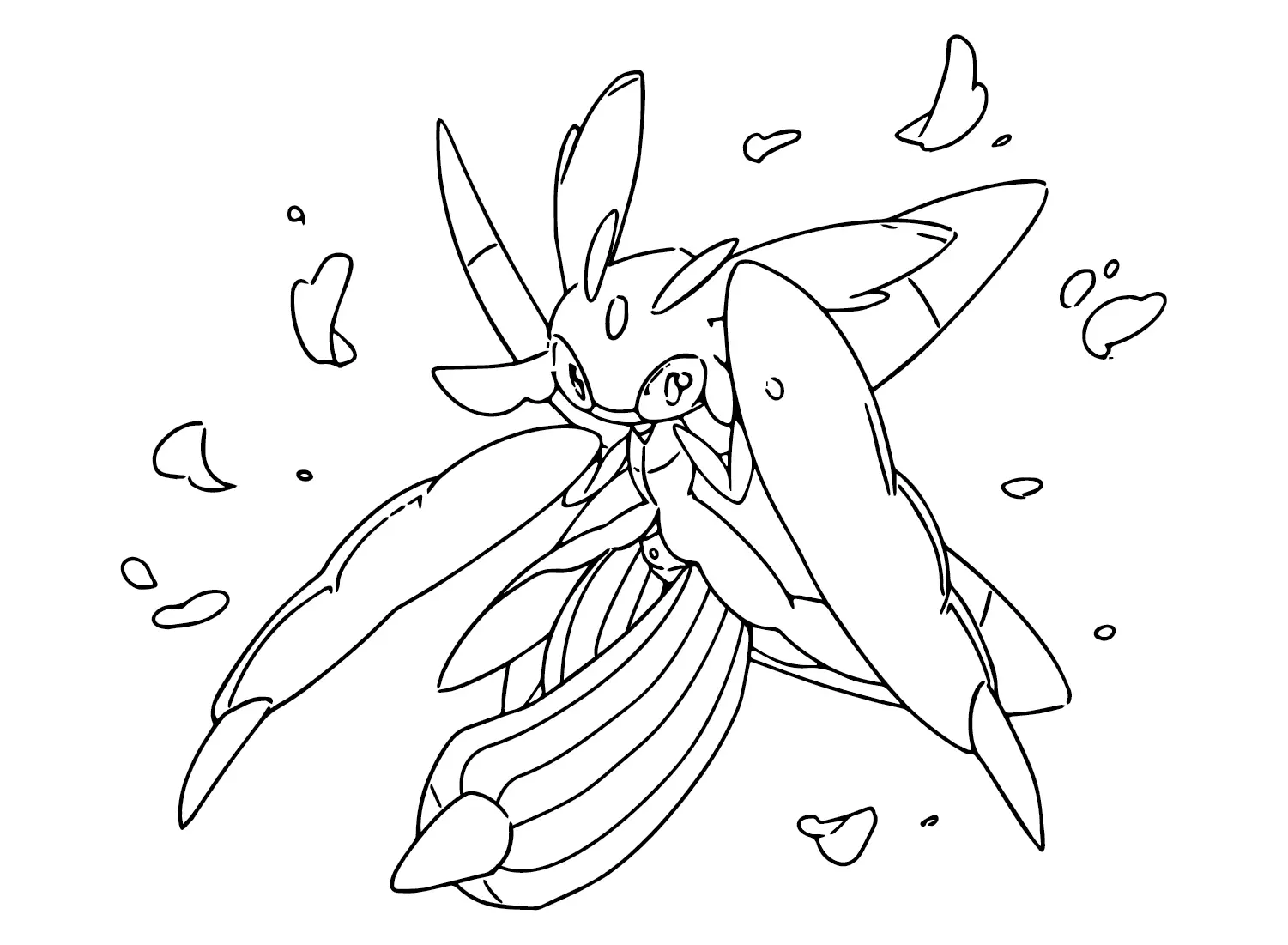 Lurantis Coloring Pages 10