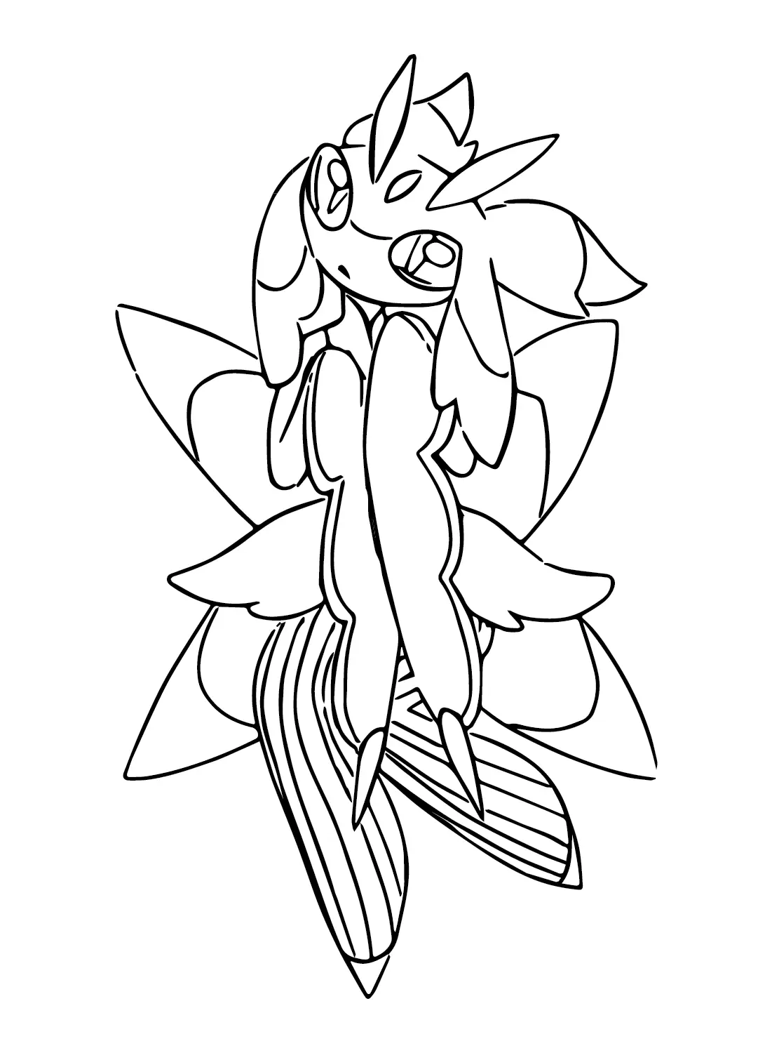 Lurantis Coloring Pages 20