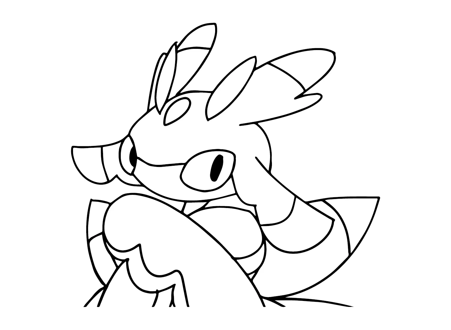 Lurantis Coloring Pages 4