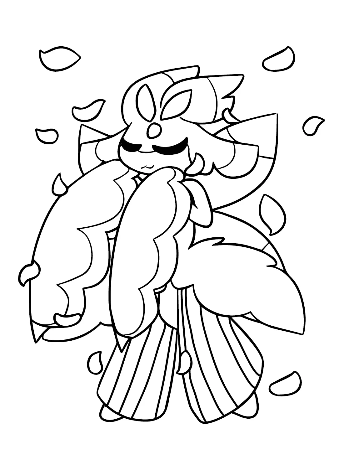 Lurantis Coloring Pages 7