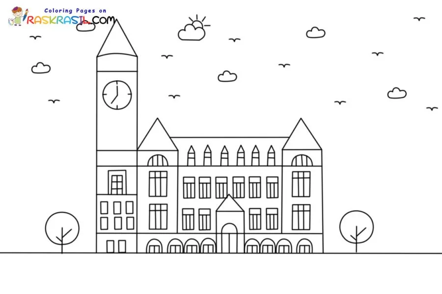 Luxembourg Coloring Pages 10