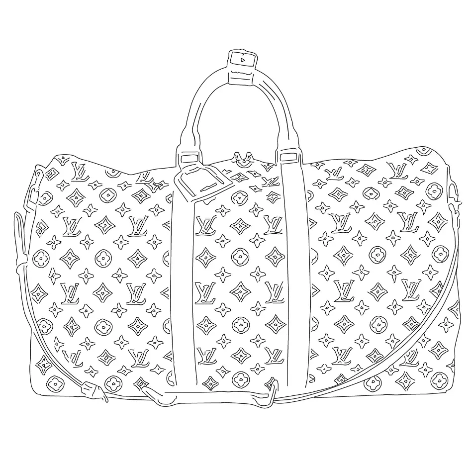 Lv Coloring Pages 9