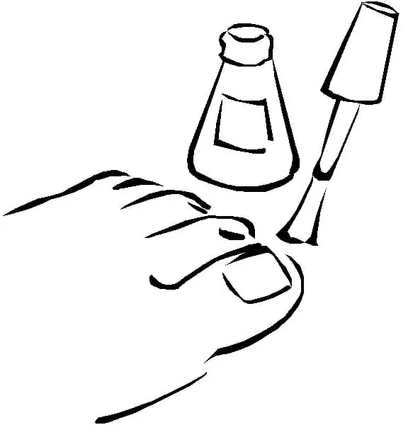 Makeup Coloring Pages 32