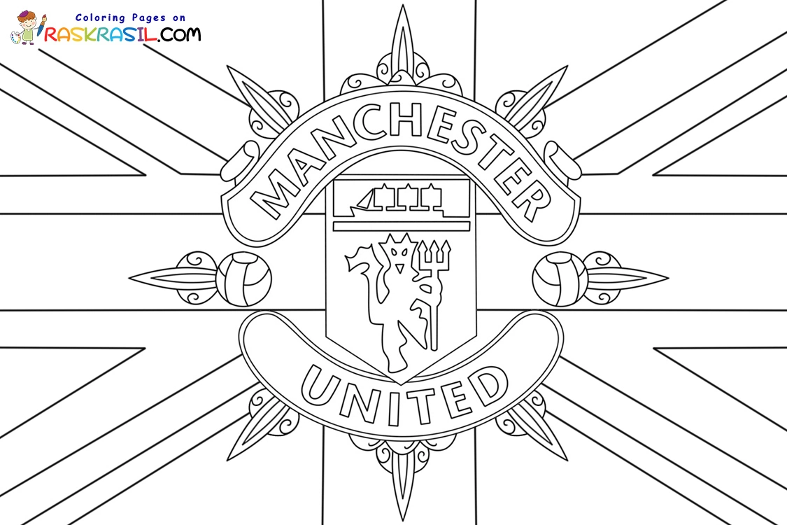 Manchester United Ausmalbilder 12