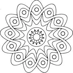 Desenhos de Mandala Para Colorir 101