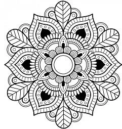 Desenhos de Mandala Para Colorir 14