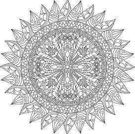 Mandala Coloring Pages 150