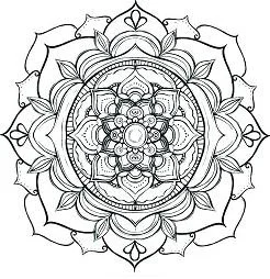 Mandala Ausmalbilder 153