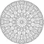 Desenhos de Mandala Para Colorir 165