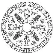 Desenhos de Mandala Para Colorir 172