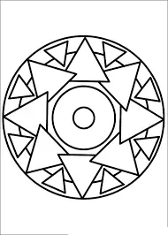 Desenhos de Mandala Para Colorir 206