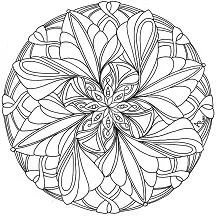 Desenhos de Mandala Para Colorir 239