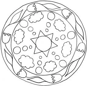 Mandala Coloring Pages 244