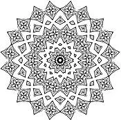 Desenhos de Mandala Para Colorir 253