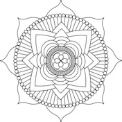 Desenhos de Mandala Para Colorir 262