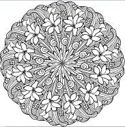 Desenhos de Mandala Para Colorir 274