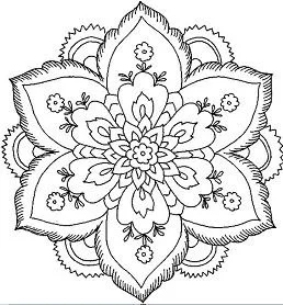 Desenhos de Mandala Para Colorir 28