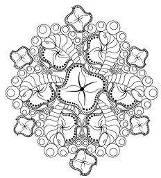 Desenhos de Mandala Para Colorir 289