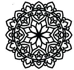 Desenhos de Mandala Para Colorir 290