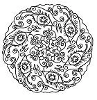 Desenhos de Mandala Para Colorir 295