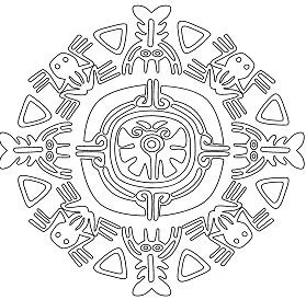 Desenhos de Mandala Para Colorir 305