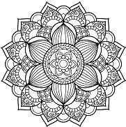 Desenhos de Mandala Para Colorir 42