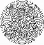 Desenhos de Mandala Para Colorir 58