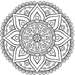 Mandala Ausmalbilder 85