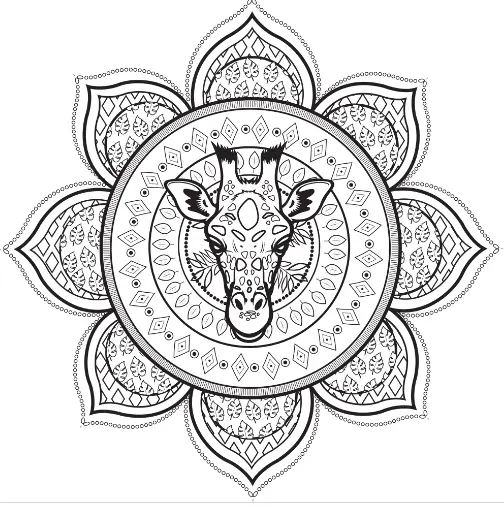 Desenhos de Mandala Para Colorir 9