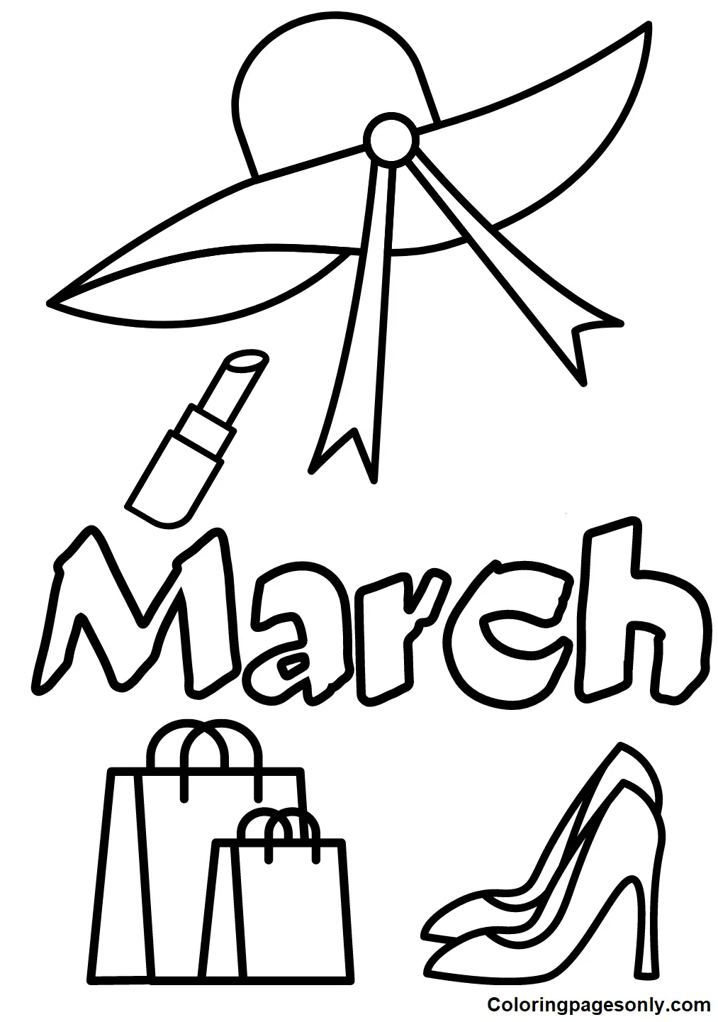 March Coloring Pages 26