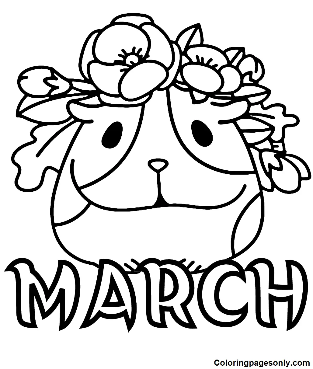 March Coloring Pages 27