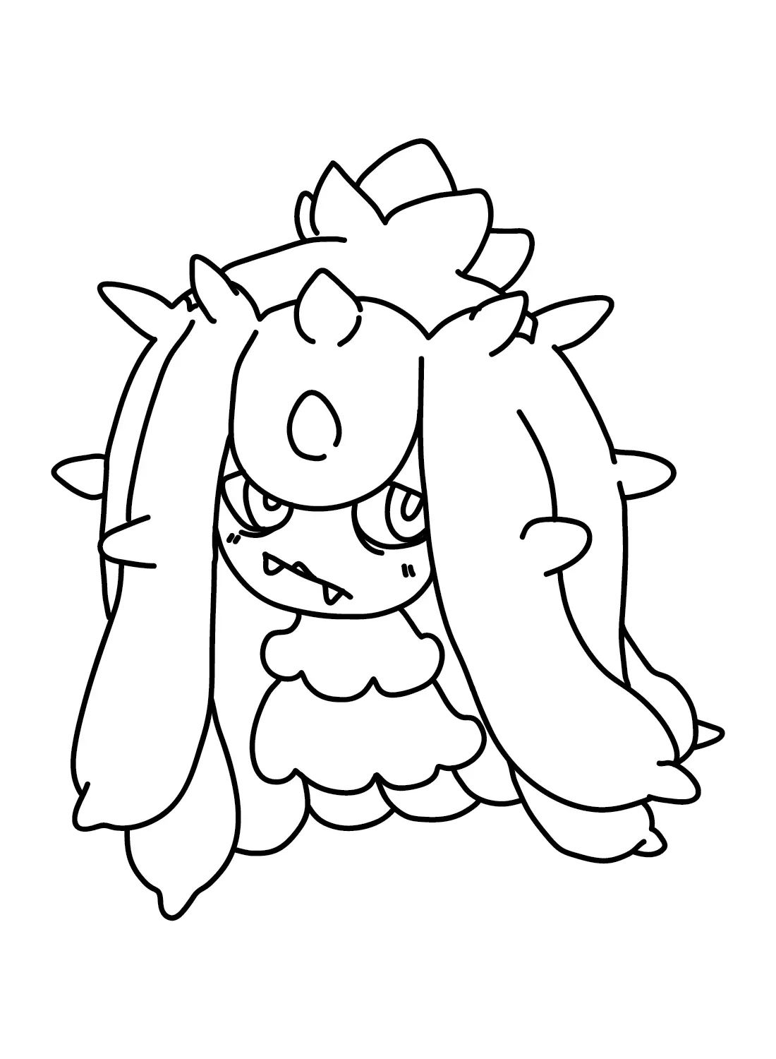 Mareanie Coloring Pages