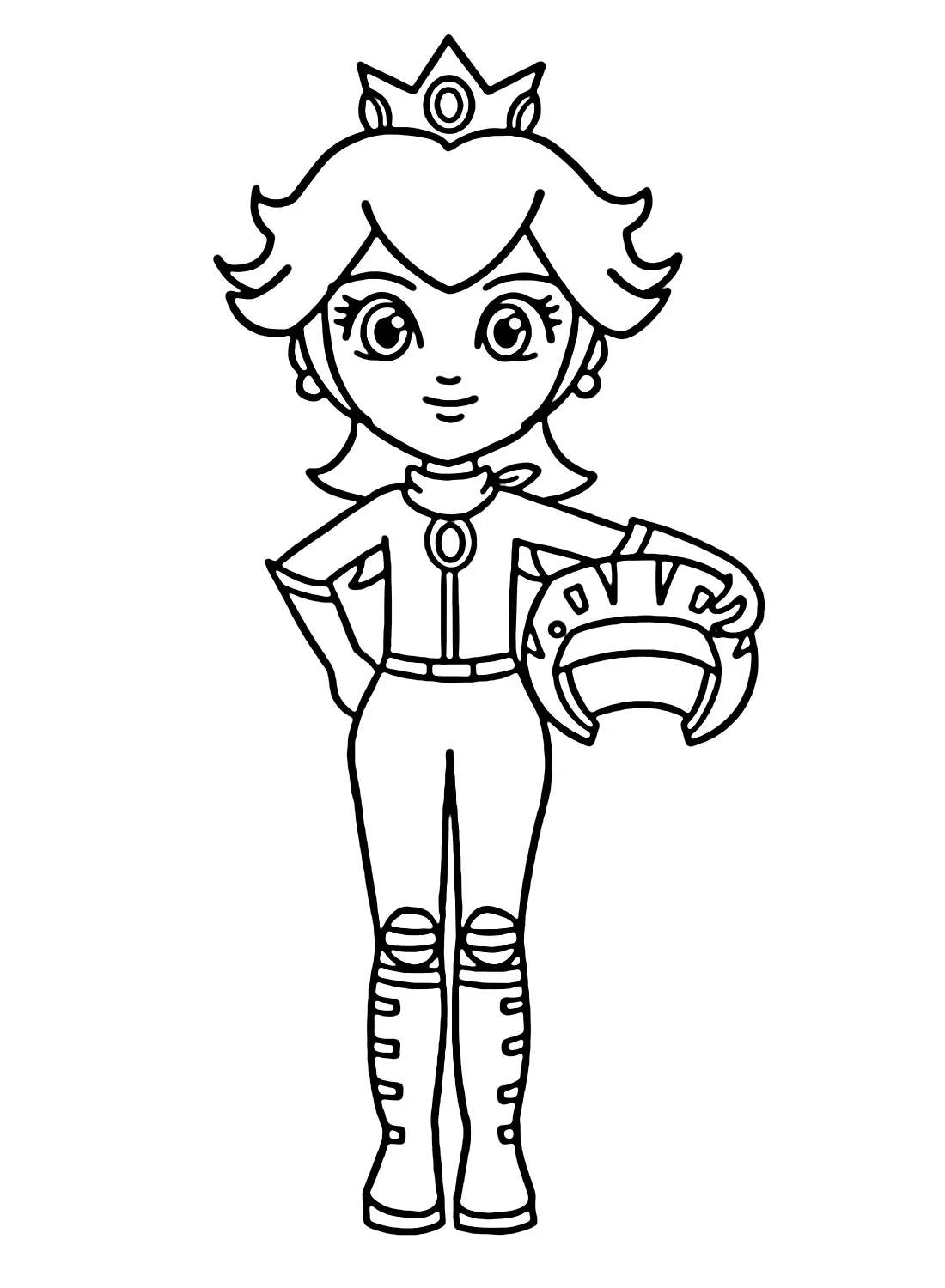 Mario Kart Coloring Pages 10