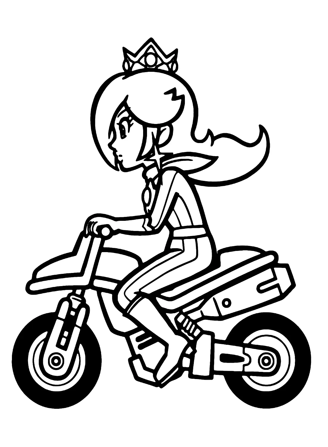 Mario Kart Coloring Pages 6