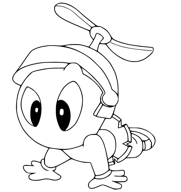 Marvin the Martian Coloring Pages 24