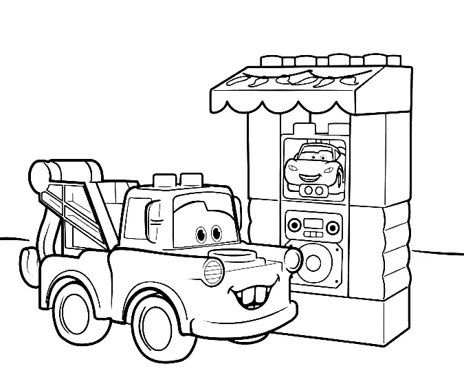 Mater Coloring Pages to Print - Free Printable Coloring Pages