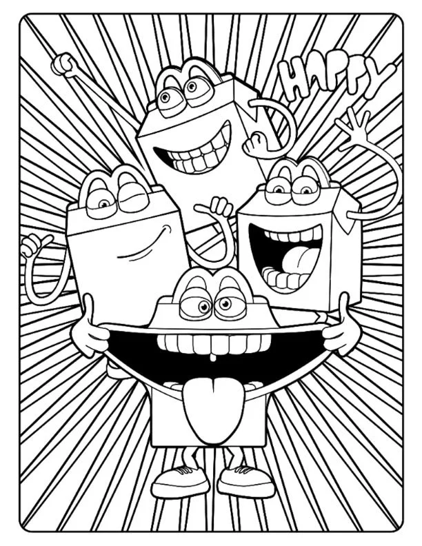 McDonalds Coloring Pages 19