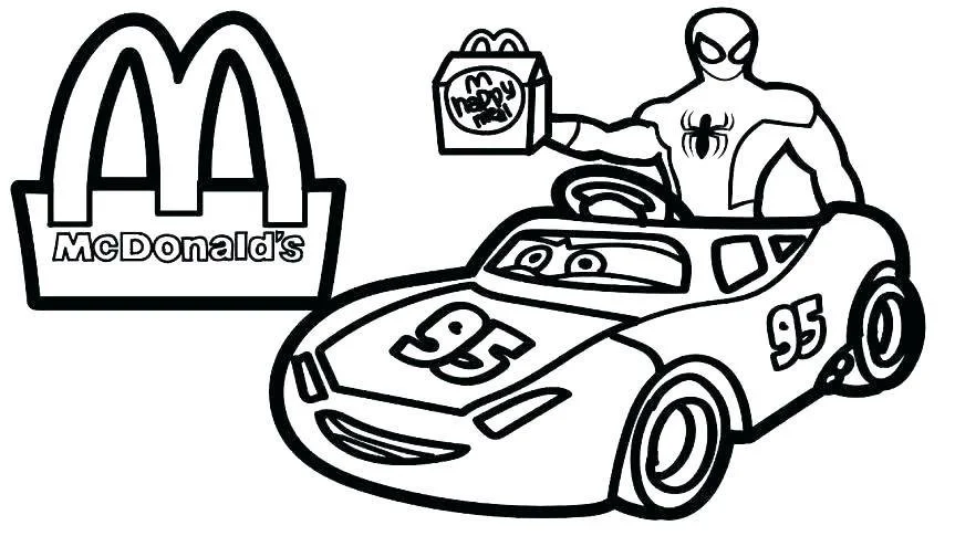 McDonalds Coloring Pages 6