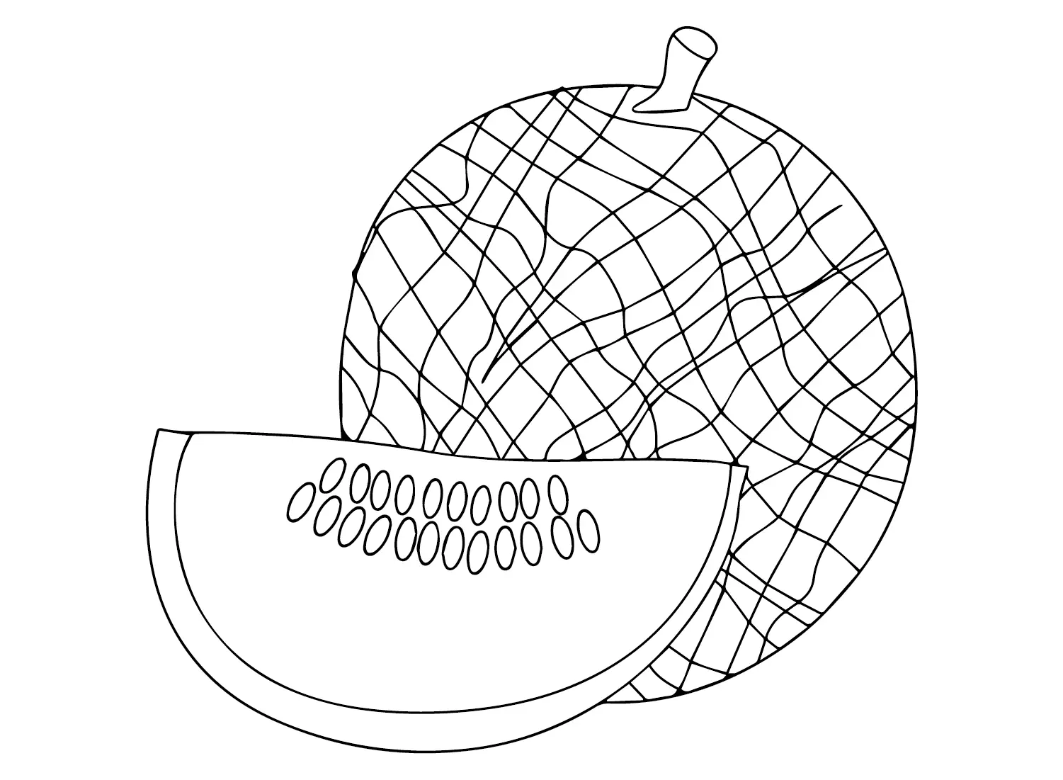 Melons Coloring Pages 12