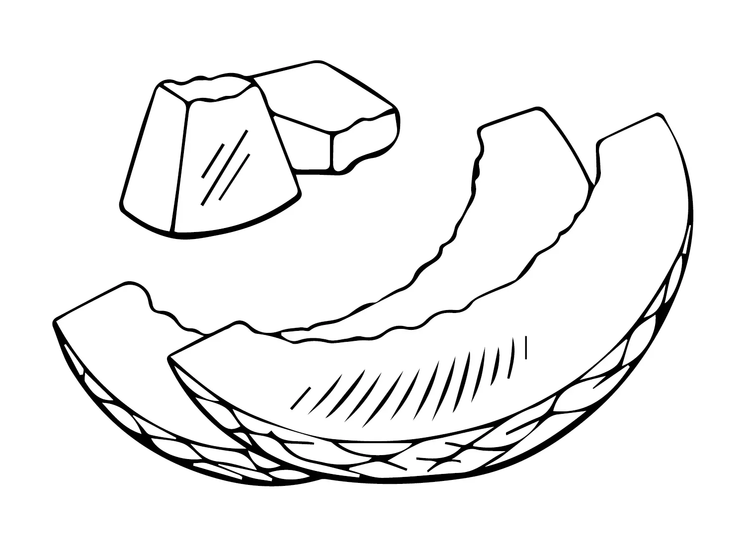 Melons Coloring Pages 17