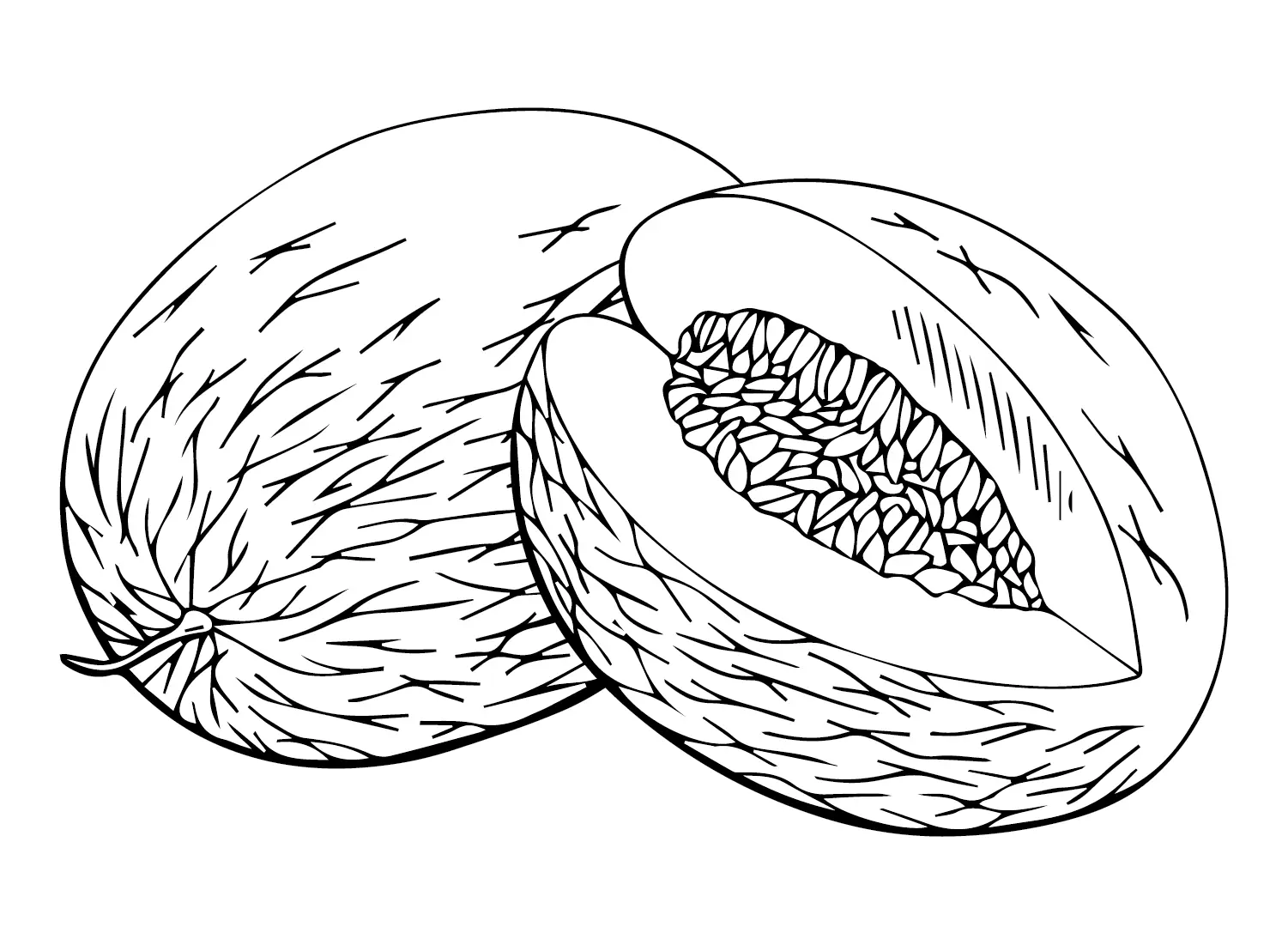 Melons Coloring Pages 18