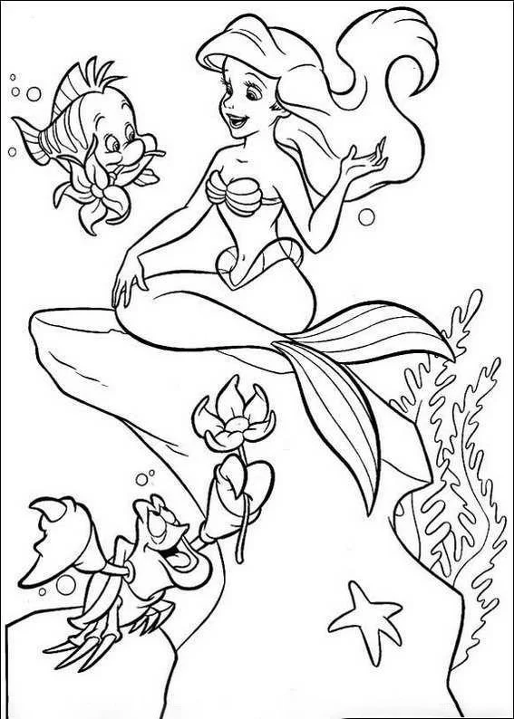 Mermaid Coloring Pages 50