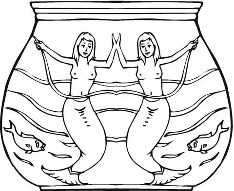 Mermaid Coloring Pages 52