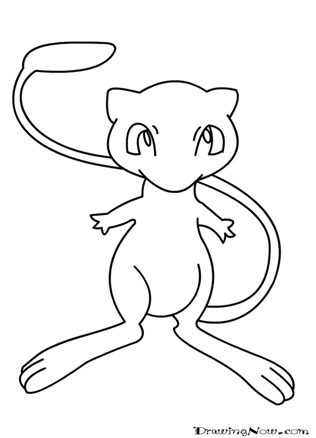 Desenhos de Mewtwo Para Colorir 14